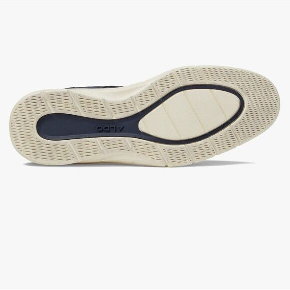NEW 7.5 ALDO NAVY BLUE NUBUCK ZERO GRAND STYLE WALBI FLEX CASUAL SHOES 7 1/2 main image 7